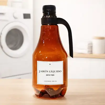 Growler 2.0L Plástico Ambar