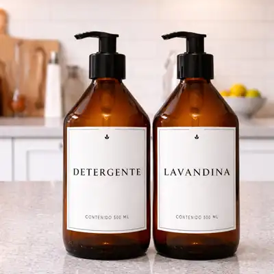 Combo 2 Dispensers Cocina Vidrio 500 ml