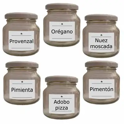 Set 6 Especieros x 250ml