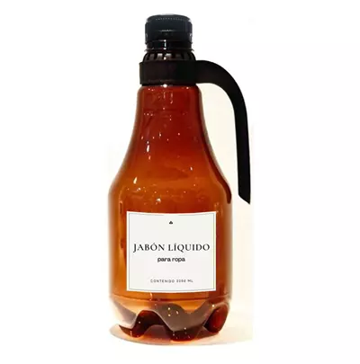 Growler 2.0L Plástico Ambar