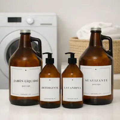 Combo 2 Growlers Vidrio + 2 Dispensers Vidrio