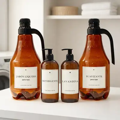 Combo Growlers Plástico 2 litros + Combo Dispensers Plástico 500ml