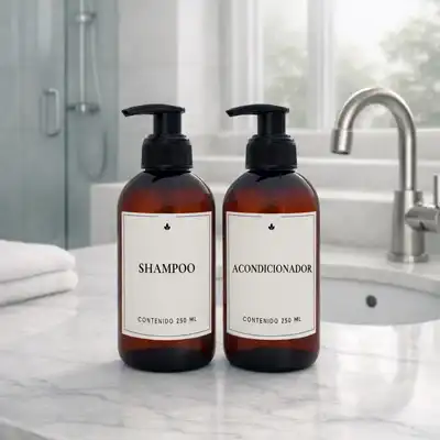 Combo 2 Dispensers Ducha Plástico 250 ml