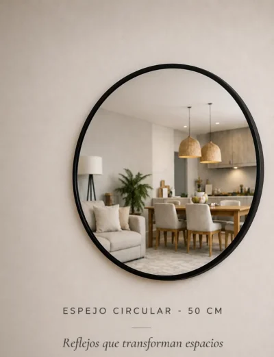 Espejo Circular 50 cm